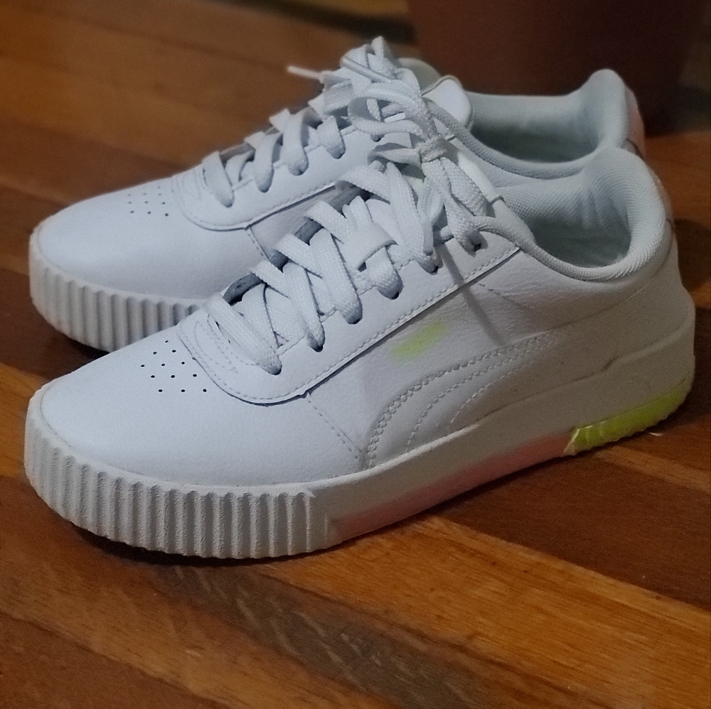 White sneaker